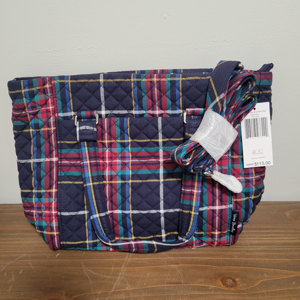 Vera Bradley Multi-Strap Shoulder bag in Tartan Plaid